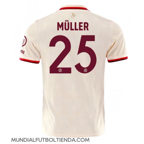 Camiseta Bayern Munich Thomas Muller #25 Tercera Equipación Replica 2024-25 mangas cortas